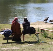 Am See Hartmuth Malorny, Autor aus Dortmund